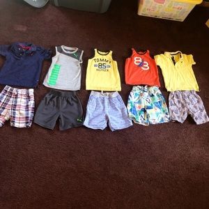 4T TODDLER BOY DESIGNER SETS